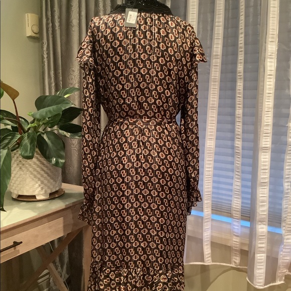 MAJE Rinette Silk Blend Dress - Picture 6 of 6